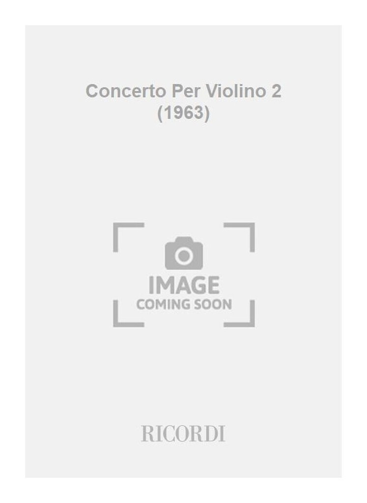 Conc. Per Vl.: N.2 (1963)